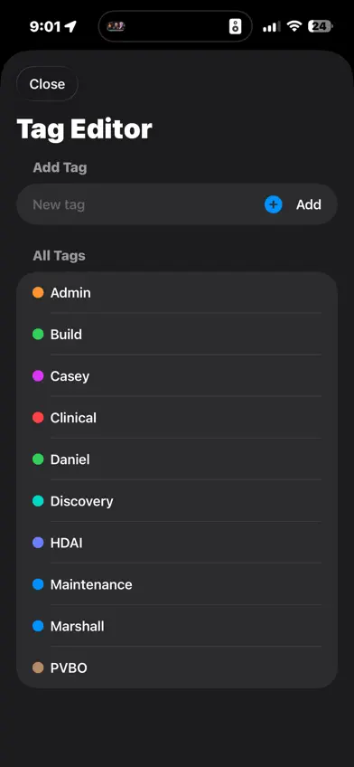 Status - Task management screenshot 5