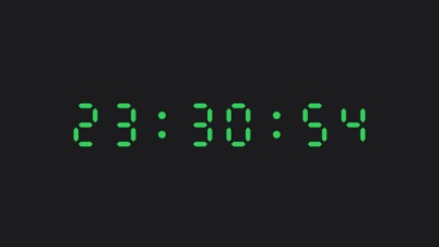 KeyHour · Simple Digital Clock Screenshot