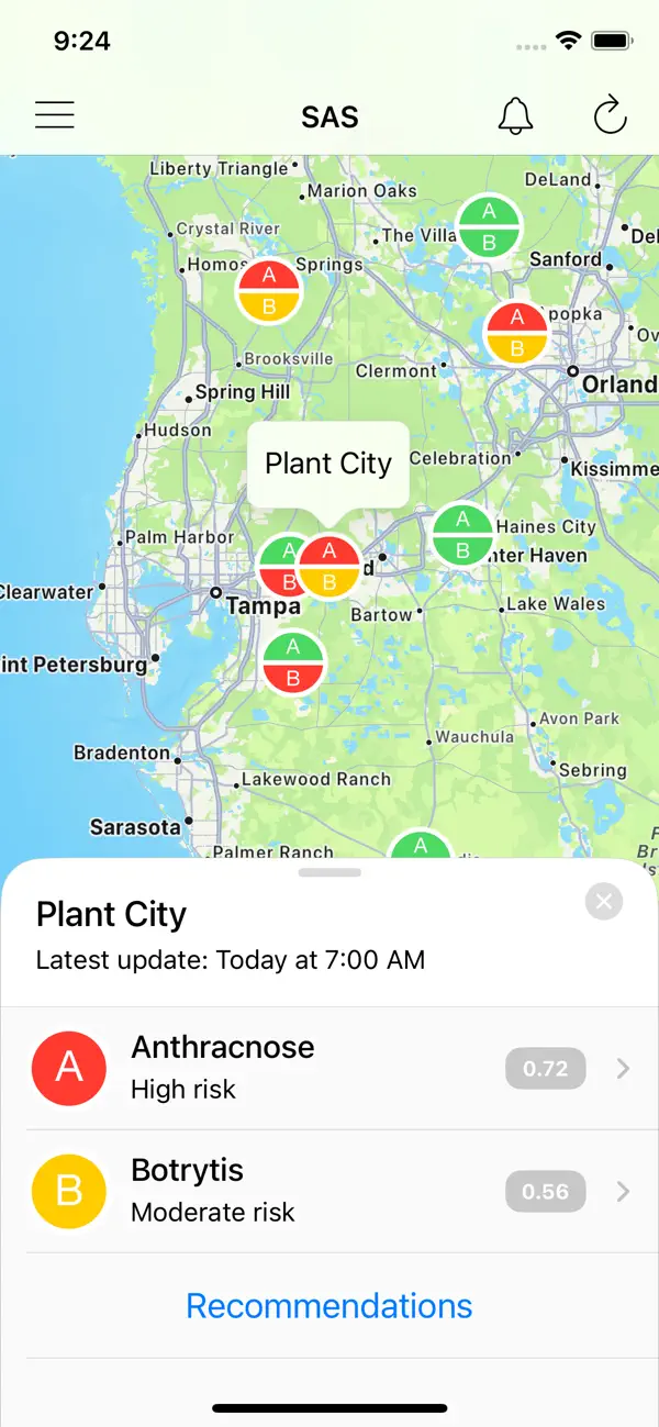 Screenshot #2 pour Strawberry Advisory System