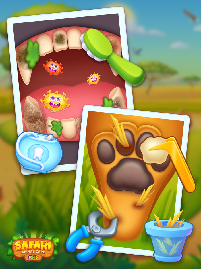 Safari Animals Games For Kids
