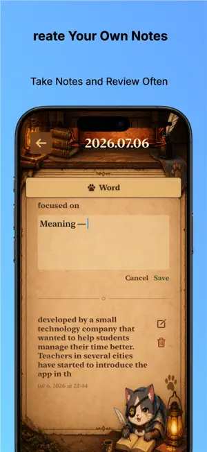 LinguaSaga: English Reading screenshot 2