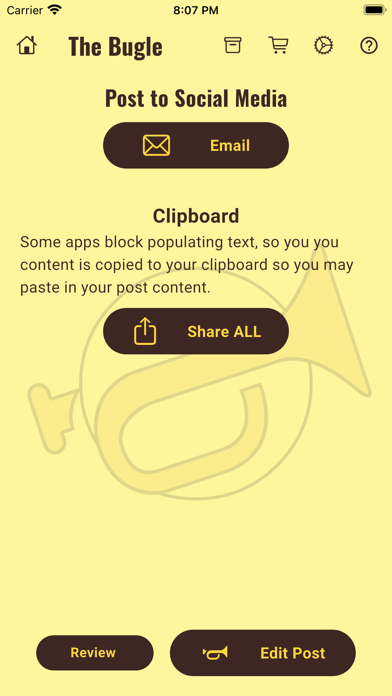 The Bugle! Screenshot
