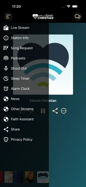 WBCL Classic Christian screenshot 2