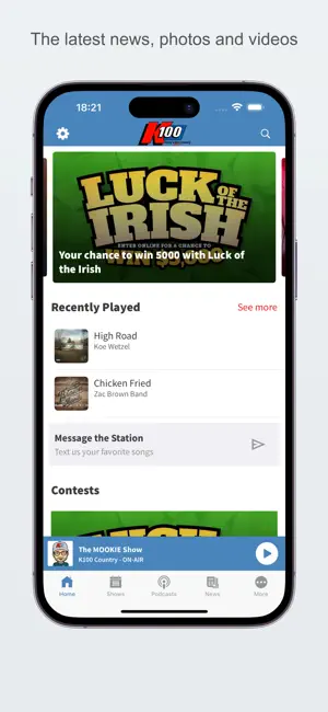 K100 Country screenshot 1