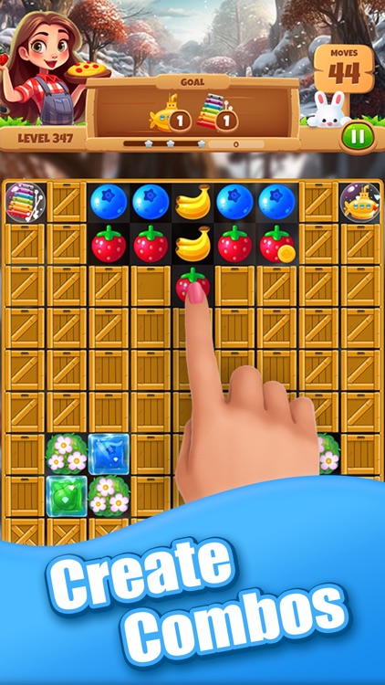 Fruit Quest: Match 3 Game screenshot-4