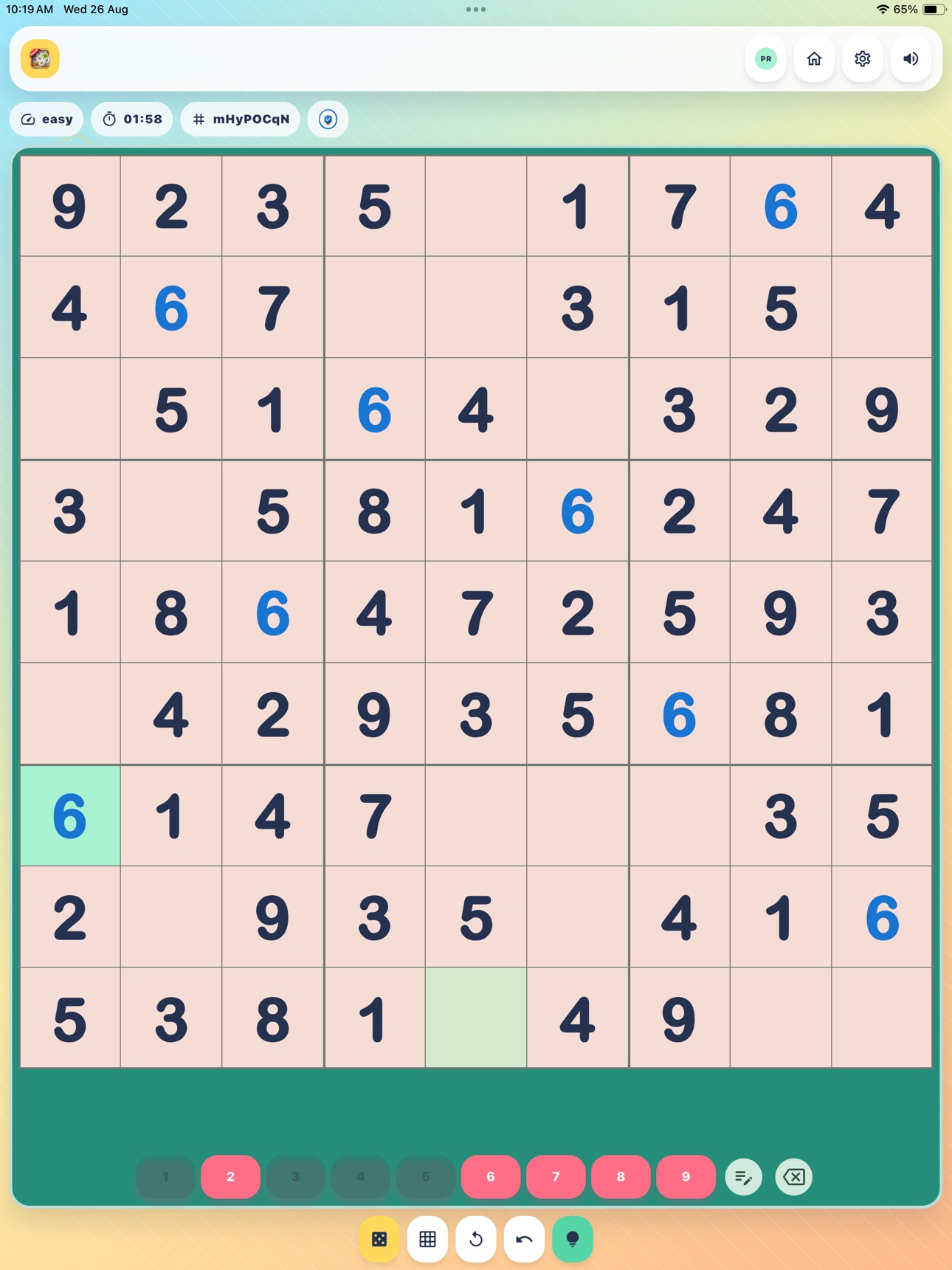 Screenshot 5 of Sudoku - Classic Puzzle No Ads