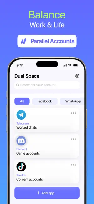 Dual Space・Parallel Account screenshot 4