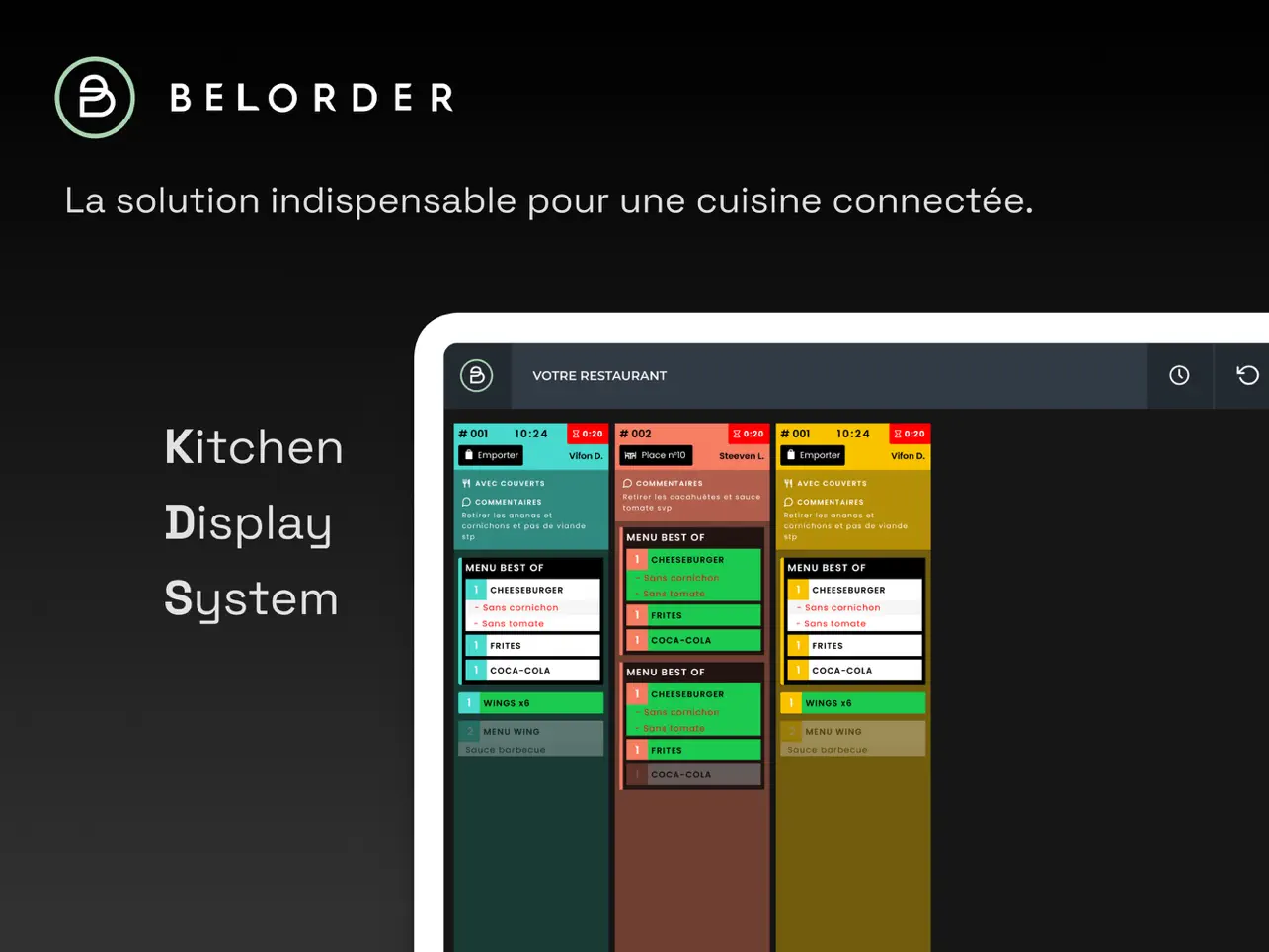 Screenshot #4 pour Belorder KDS