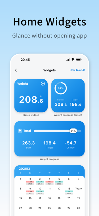 WeightDiary - Track better you Screenshot 5 of 10