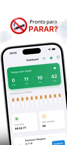TabacoOff: Pare de Fumar Hoje iPhone screenshot