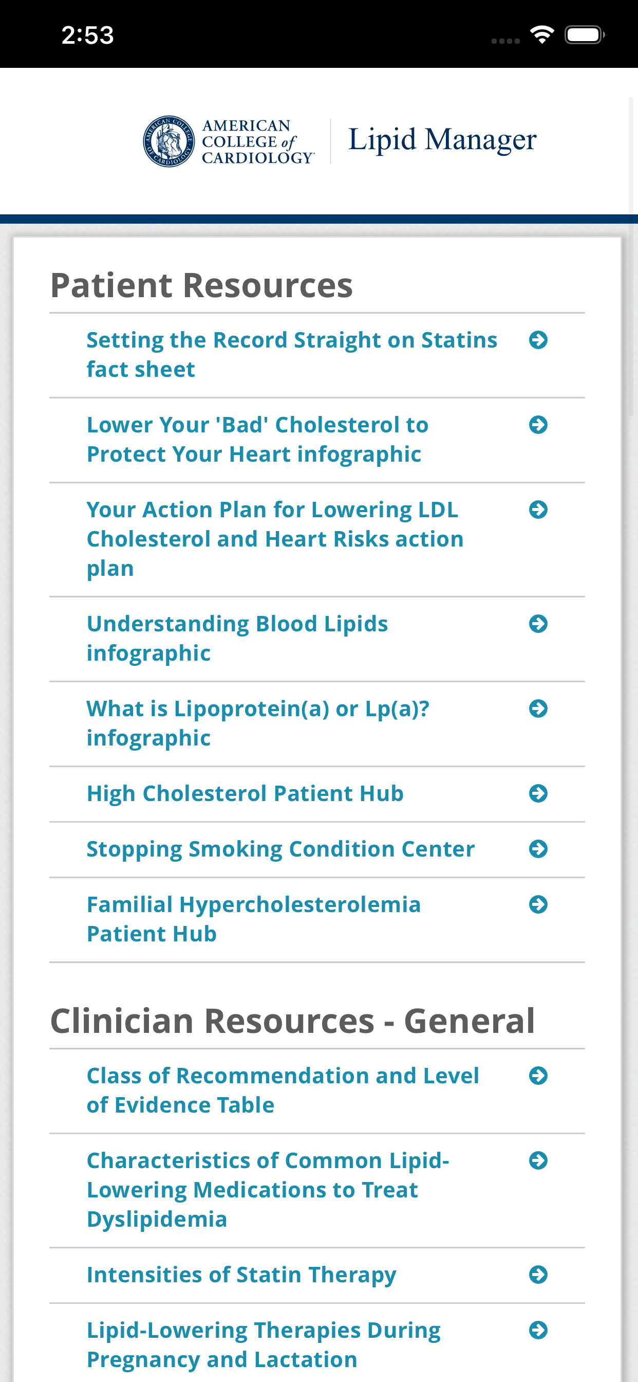 Lipid Manager
