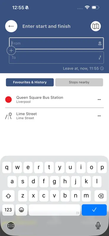 Merseytravel Journey Planner screenshot 7 of 8