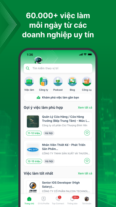 Screenshot #2 pour TopCV - Tìm Việc làm phù hợp