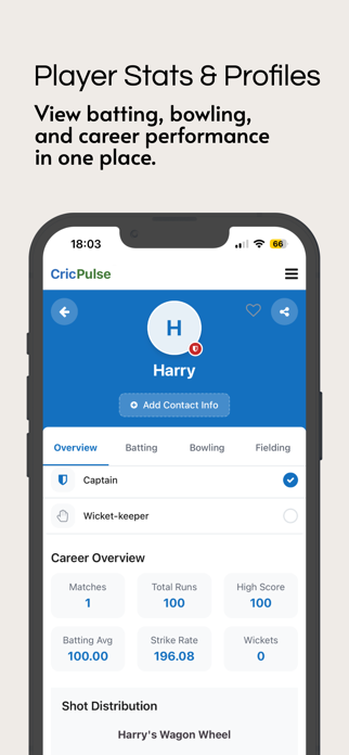 CricPulse-Cricket Scoring App Screenshot 5 of 8