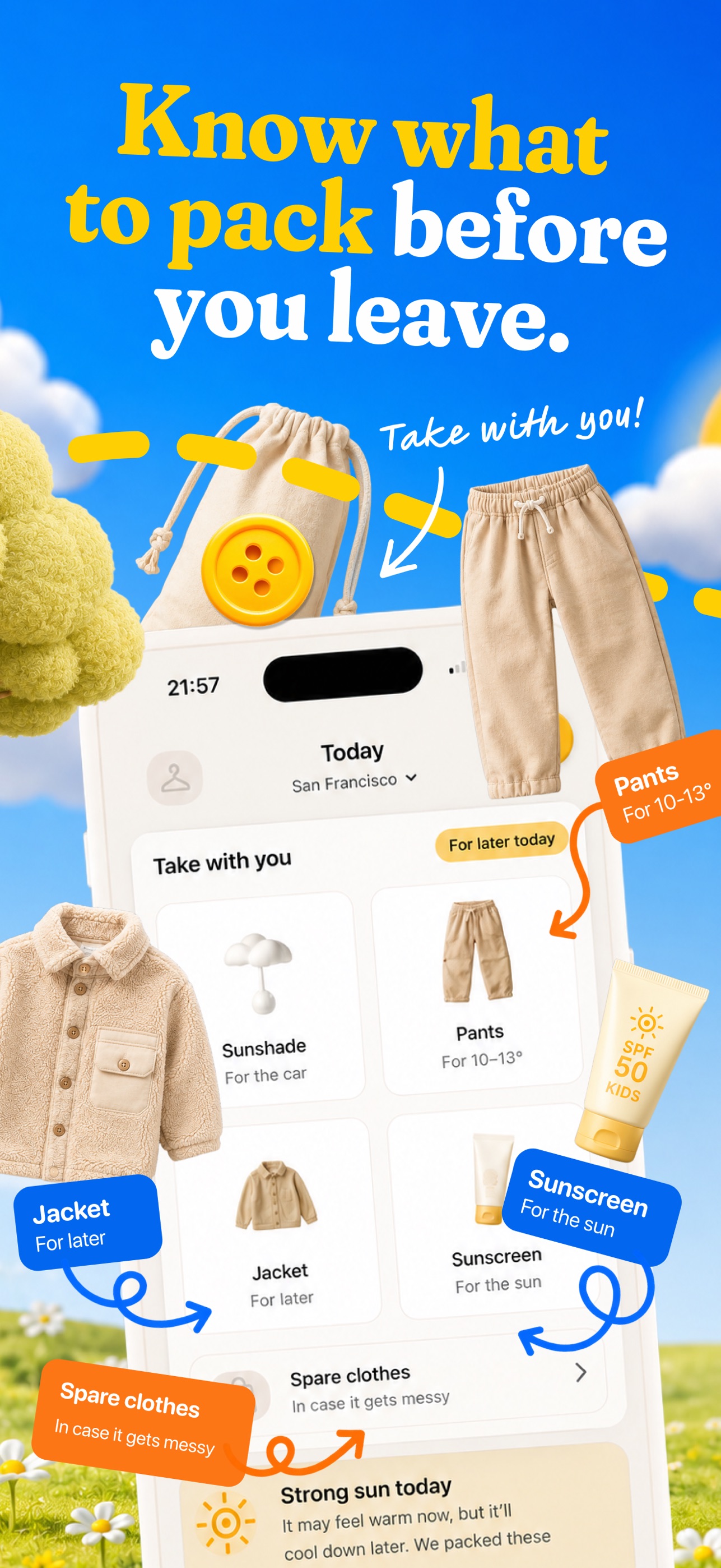 Screenshot 5 of Button - Baby Weather & Outfit