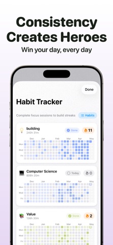 FocusHero - Pomodoro Timer screenshot
