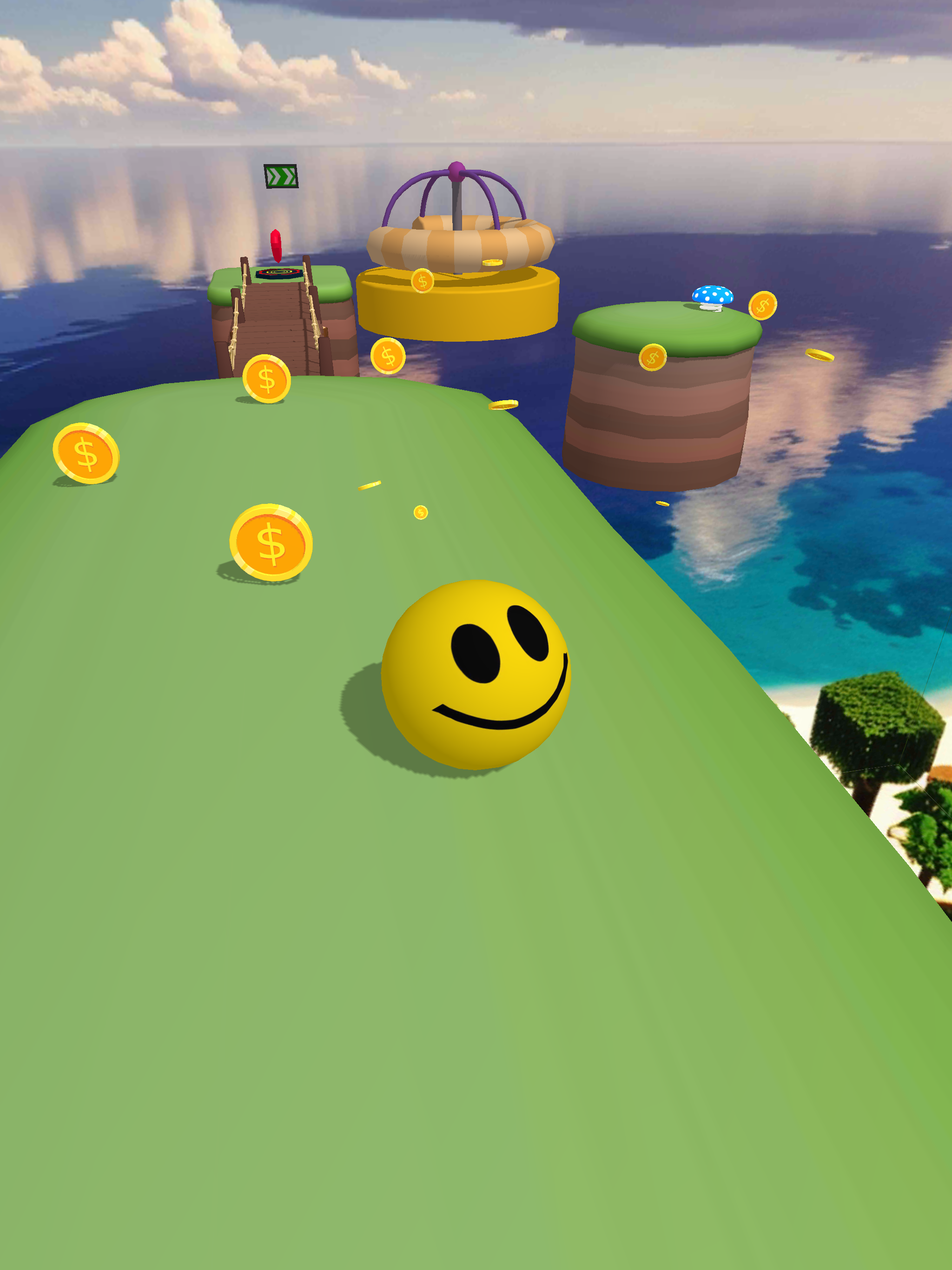 Sky Rolling Rush 3D screenshot 7
