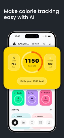 Kalogram - Calorie tracker screenshot