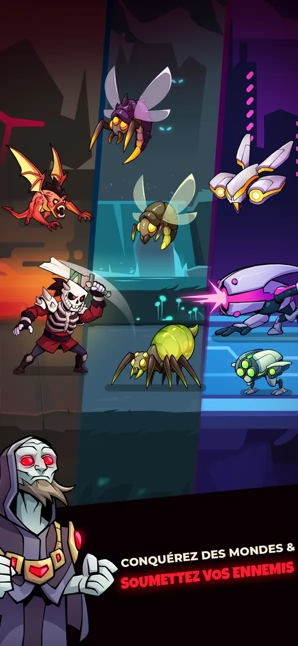 Void Reaper - Idle RPG iOS Mod IPA screenshot 2 - iOS game interface