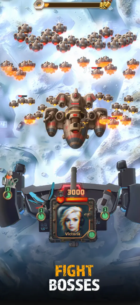 Mecha Fortress: Robot War TD Hack screenshot 2 - iOS game interface