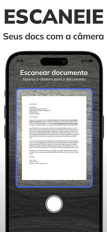 Scanner PDF: escaneie e assine screenshot 3 of 8
