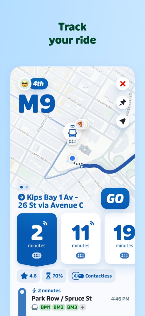 Transit • Subway & Bus Times - Real-time Ride Tracking