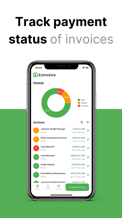 Ezinvoice - Easy Invoice Maker Screenshot