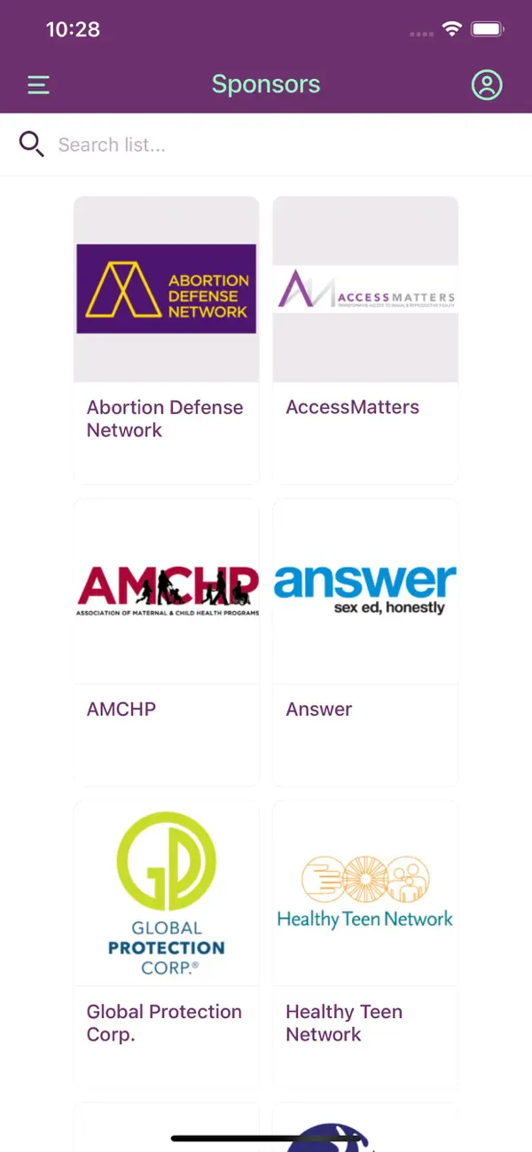 Screenshot #3 pour National Sex Ed Conference