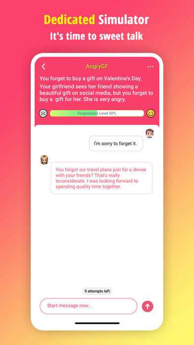 AngryGF: Comfort Your Angry GF Screenshot