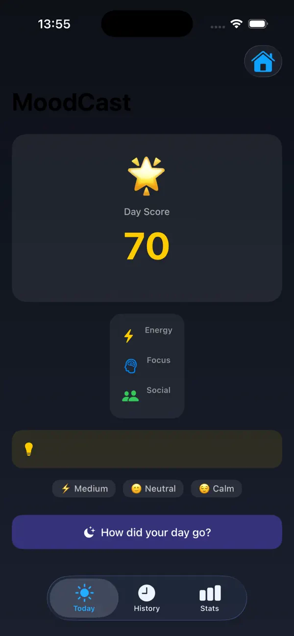 Screenshot #2 pour MoodCast