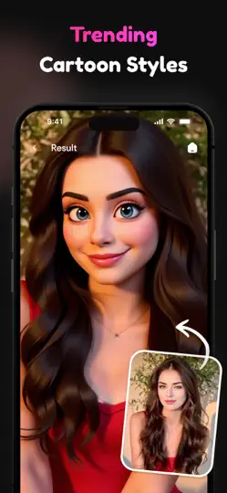Cartoon Me: AI Cartoon Editor iPhone Screenshot 1