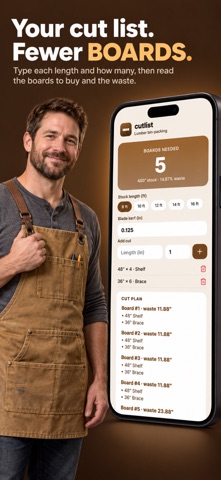 CutList: Lumber Optimizer Screenshot 1 of 5