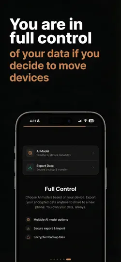 Captura de pantalla de Viska: Notas De IA Privadas en iPhone 5