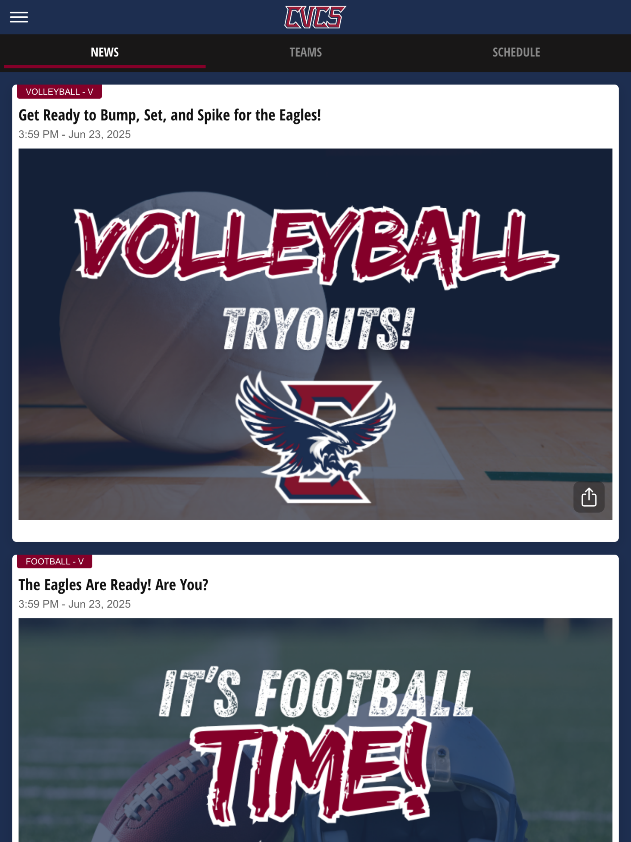 CVCS Athletics