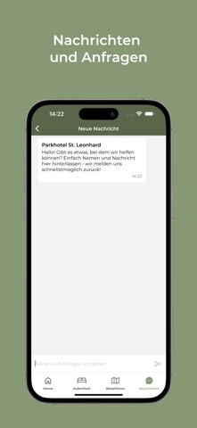 Parkhotel St. Leonhard screenshot
