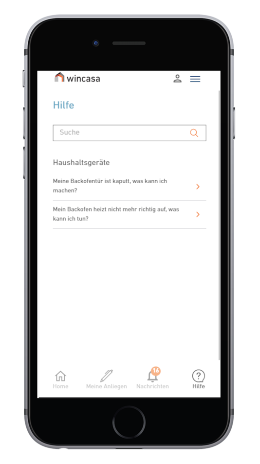 #2. Wincasa Home (iOS) Podle: Wincasa AG