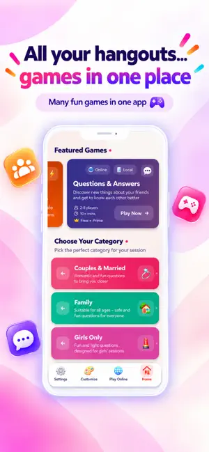 Salfa: Party Games for Friends screenshot 1