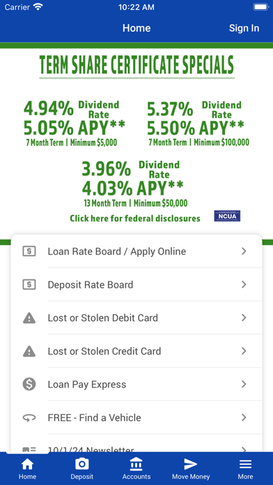 1st Community FCU Screenshot 1 - AppWisp.com 1st Community FCU Screenshot 1 - AppWisp.com
