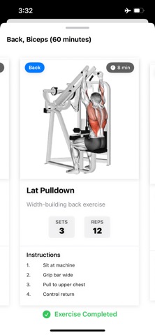 Just Lift iPhone screenshot