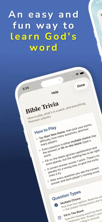 Bible Trivia - Christian Game screenshot 6