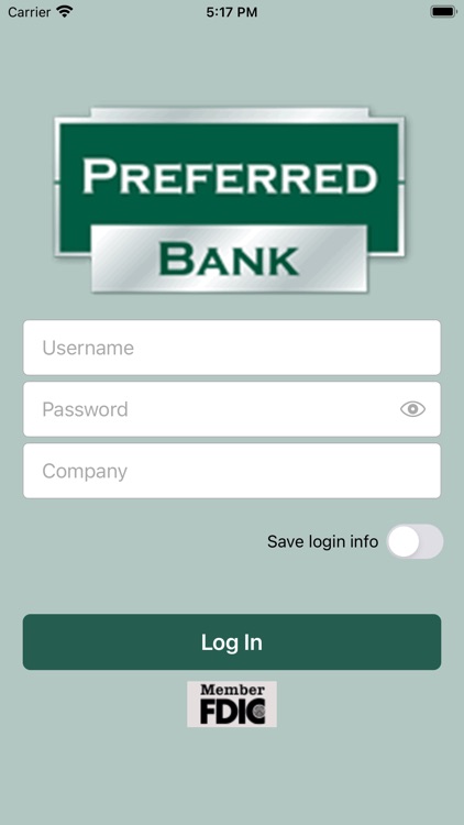 Preferred Bank mRDC