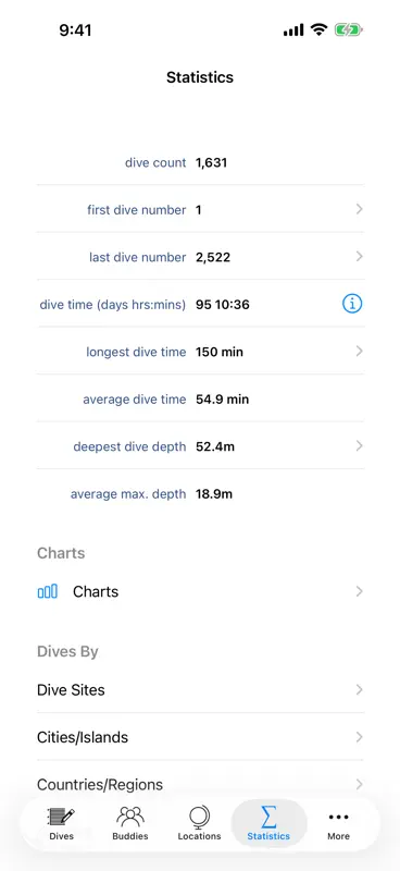 Dive Log screenshot 9 of 10