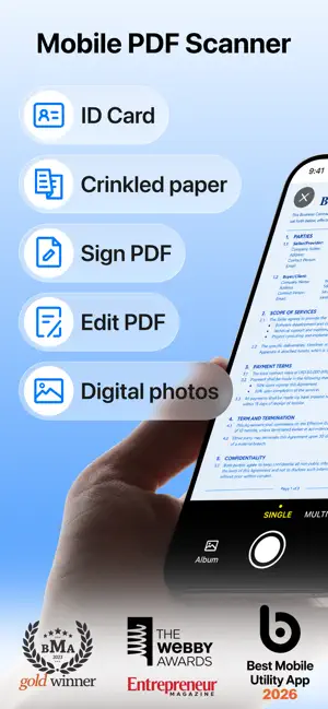 Scanner App-Scan PDF&Document screenshot 1