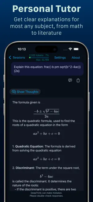 DeepThink screenshot 4