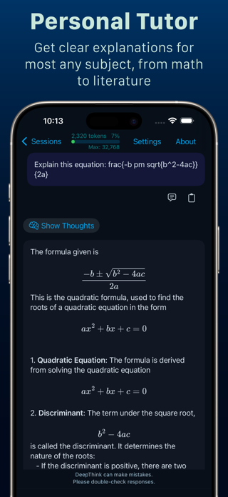 DeepThink Screenshot 4 of 10