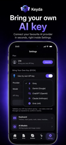 Keyda screenshot