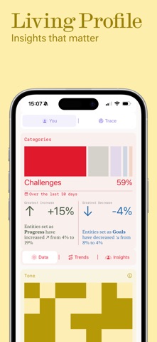 Sonar: AI Journal & Insights iPhone screenshot