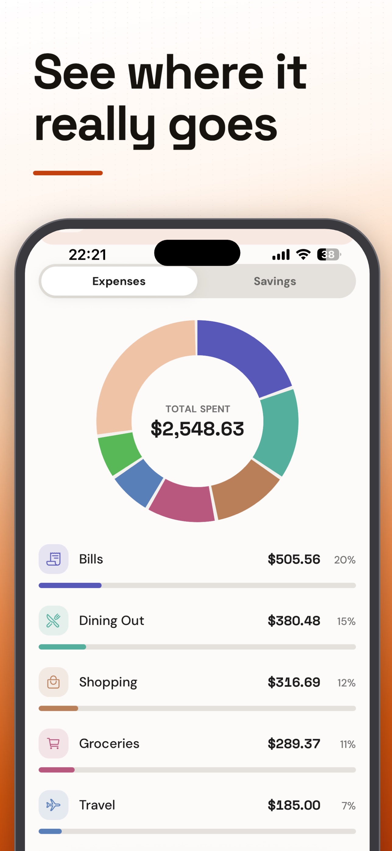 Screenshot 2 of Para: Budget & Expense Tracker