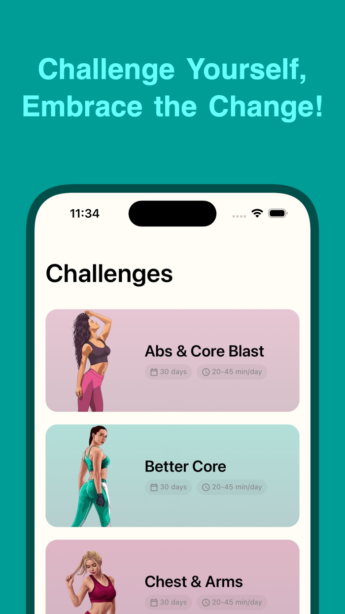 30 Day Workout by Fit  Grace