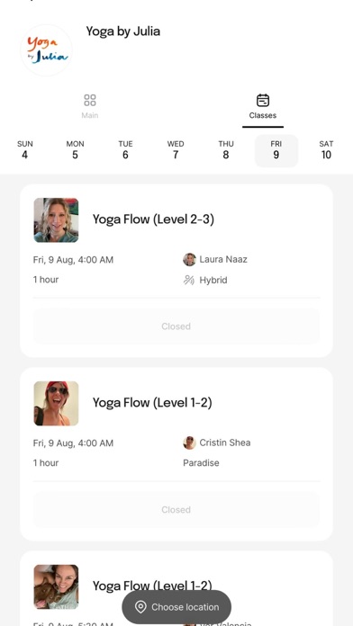 Yoga by Julia App Screenshot